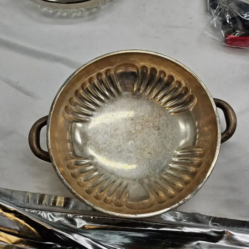 Reed & Barton Silver‎ Soldered 2900 U.S. Navy Issued Dish Bowl U.S.NAVY...